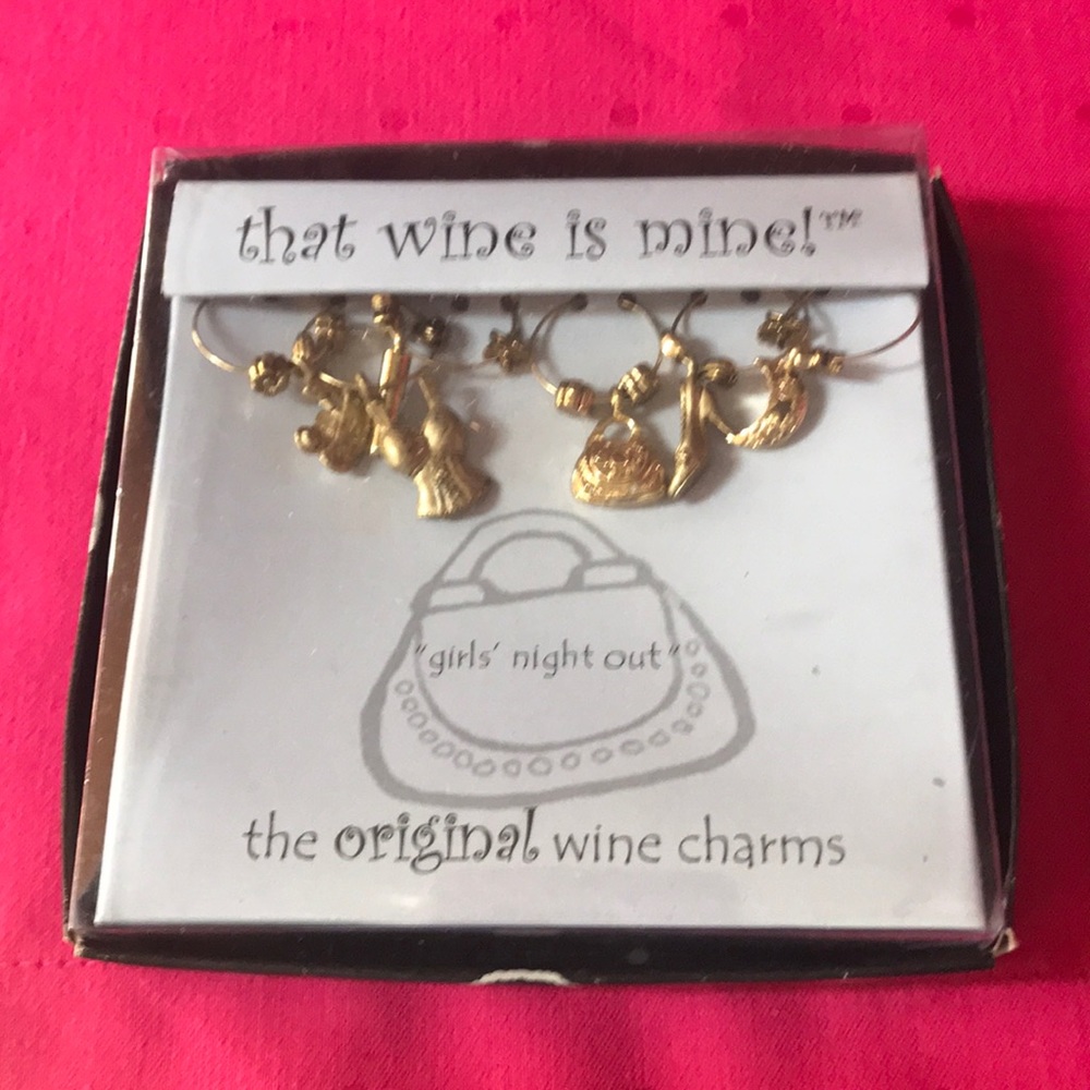 The original Wine charms NWT